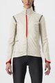 CASTELLI Kerékpáros dzseki béléssel - ALPHA ULTIMATE INSULATED W - elefántcsont