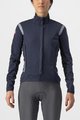 CASTELLI Kerékpáros dzseki béléssel - PERFETTO ROS 2 W - kék