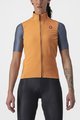 CASTELLI Kerékpáros mellény - PERFETTO ROS 2 W - narancssárga