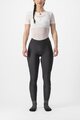 CASTELLI Hosszú kerékpáros nadrág kantár nélkül - VELOCISSIMA THERMAL - fekete