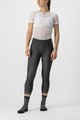 CASTELLI 3/4-es kerékpáros nadrág kantár nélkül - VELOCISSIMA THERMAL - fekete