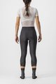 CASTELLI 3/4-es kerékpáros nadrág kantár nélkül - VELOCISSIMA THERMAL - fekete