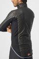 CASTELLI Kerékpáros vízálló esőkabát - SLICKER PRO - fekete