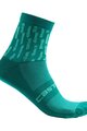 CASTELLI Klasszikus kerékpáros zokni - AERO PRO W - zöld
