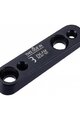 BBB tekercs adapter - POWERMOUNT 140/160 mm - fekete