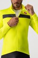 CASTELLI Hosszú ujjú kerékpáros mez - PURO 3 - sárga