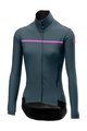 CASTELLI Kerékpáros dzseki béléssel - PERFETTO W LONG SLEEVE - kék