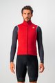 CASTELLI Kerékpáros mellény - PERFETTO VEST - piros