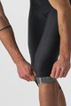 CASTELLI 3/4-es kerékpáros nadrág kantárral - ENTRATA - fekete