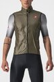 CASTELLI Kerékpáros mellény - ARIA VEST - zöld