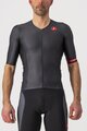 CASTELLI Rövid ujjú kerékpáros mez - FREE SPEED 2 RACE - fekete
