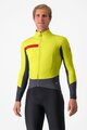 CASTELLI Kerékpáros dzseki béléssel - BETA ROS - sárga