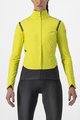 CASTELLI Kerékpáros dzseki béléssel - ALPHA ROS 2 W - sárga