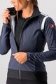 CASTELLI Kerékpáros dzseki béléssel - ALPHA ROS 2 W LIGHT - kék