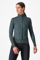 CASTELLI Kerékpáros dzseki béléssel - BETA ROS W - zöld