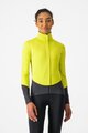 CASTELLI Kerékpáros dzseki béléssel - BETA ROS W - sárga