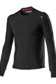 CASTELLI Hosszú ujjú kerékpáros póló - MERINO LS TEE - fekete