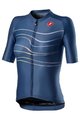 CASTELLI Rövid ujjú kerékpáros mez - AERO PRO W - kék
