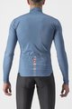 CASTELLI Hosszú ujjú kerékpáros mez - PRO THERMAL LS - kék