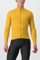 CASTELLI Hosszú ujjú kerékpáros mez - PRO THERMAL LS - sárga