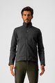 CASTELLI Kerékpáros vízálló esőkabát - COMMUTER REFLEX - fekete