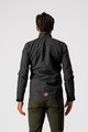 CASTELLI Kerékpáros vízálló esőkabát - COMMUTER REFLEX - fekete