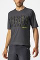 CASTELLI Rövid ujjú kerékpáros mez - TRAIL TECH - szürke