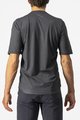 CASTELLI Rövid ujjú kerékpáros mez - TRAIL TECH - szürke