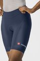 CASTELLI Rövid kerékpáros nadrág kantár nélkül - ENDURANCE W - kék