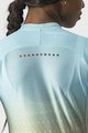 CASTELLI Rövid ujjú kerékpáros mez - CLIMBER&#039;S 2.0 W - világoskék/narancssárga