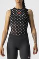 CASTELLI Ujjatlan kerékpáros póló - PRO MESH W - fekete