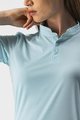 CASTELLI Rövid ujjú kerékpáros póló - TECH 2 POLO - világoskék