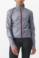 CASTELLI Kerékpáros vízálló esőkabát - TEMPESTA LITE W - szürke