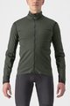 CASTELLI Kerékpáros dzseki béléssel - ALPHA ULTIMATE INSULATED - zöld