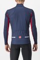 CASTELLI Kerékpáros dzseki béléssel - MORTIROLO 6S - kék