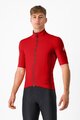 CASTELLI Rövid ujjú kerékpáros mez - PERFETTO ROS 2 WIND - piros