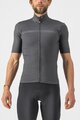 CASTELLI Rövid ujjú kerékpáros mez - PRO THERMAL MID - szürke