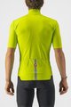 CASTELLI Rövid ujjú kerékpáros mez - PRO THERMAL MID - világoszöld