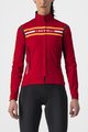 CASTELLI Kerékpáros dzseki béléssel - UNLIMITED PERFETTO ROS 2 W - piros