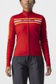 CASTELLI Hosszú ujjú kerékpáros mez nyári - UNLIMITED W THERMAL - piros