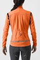 CASTELLI Kerékpáros dzseki béléssel - PERFETTO RoS 2 W - narancssárga