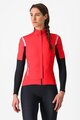 CASTELLI Rövid ujjú kerékpáros mez - GABBA ROS 2 W - piros