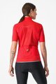 CASTELLI Rövid ujjú kerékpáros mez - PERFETTO ROS 2 WIND W - piros