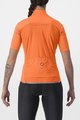 CASTELLI Rövid ujjú kerékpáros mez - PERFETTO RoS 2 W WIND - narancssárga