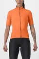 CASTELLI Rövid ujjú kerékpáros mez - PERFETTO RoS 2 W WIND - narancssárga