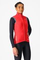 CASTELLI Kerékpáros mellény - PERFETTO ROS 2 W - piros