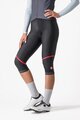 CASTELLI 3/4-es kerékpáros nadrág kantár nélkül - VELOCISSIMA THERMAL - fekete