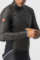 CASTELLI Kerékpáros vízálló esőkabát - SLICKER PRO - fekete