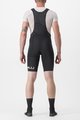 CASTELLI Rövid kerékpáros nadrág kantárral - PREMIO BLACK LTD EDITION - fekete/fehér