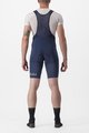 CASTELLI Rövid kerékpáros nadrág kantárral - PREMIO BLACK LTD EDITION - kék